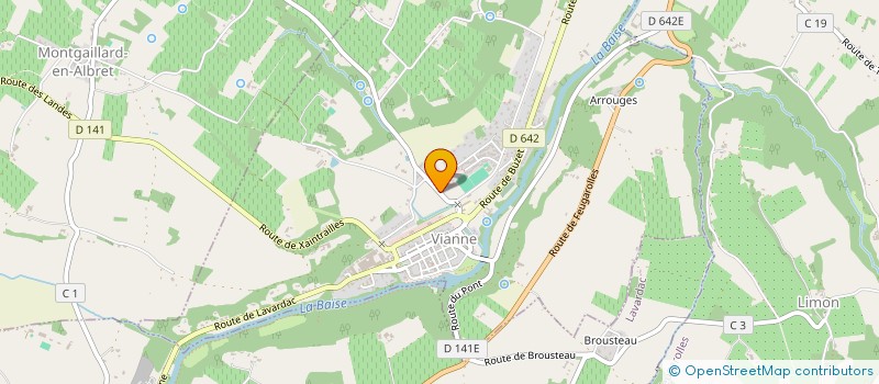 localisation de l'entreprise LA BOUCLE VIANNAISE  VIANNE