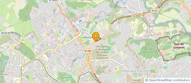 localisation de l'entreprise LA BOUCLE VIT à MONTPELLIER