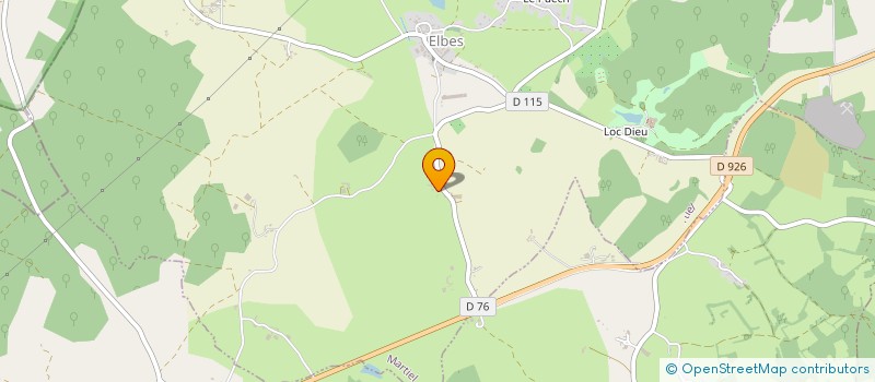 localisation de l'entreprise LA BOUDE SOLAIRE  MARTIEL