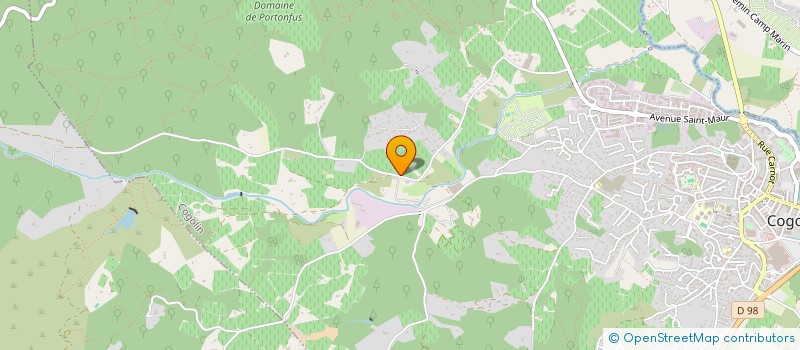 localisation de l'entreprise LA BOUDEUSE à COGOLIN
