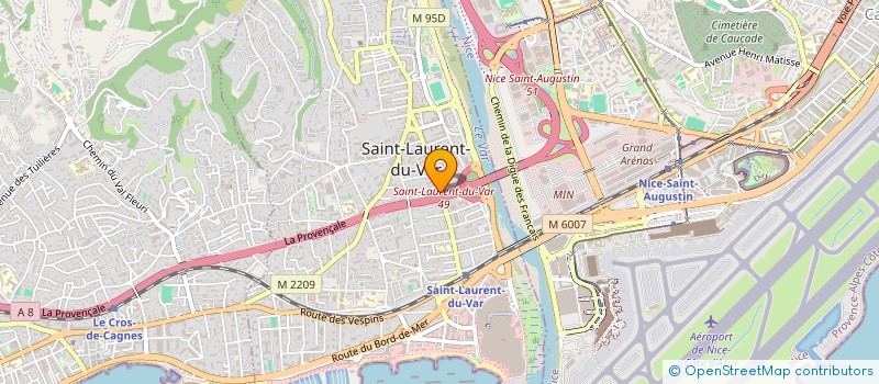 localisation de l'entreprise LA BOUDH ANI à SAINT LAURENT DU VAR