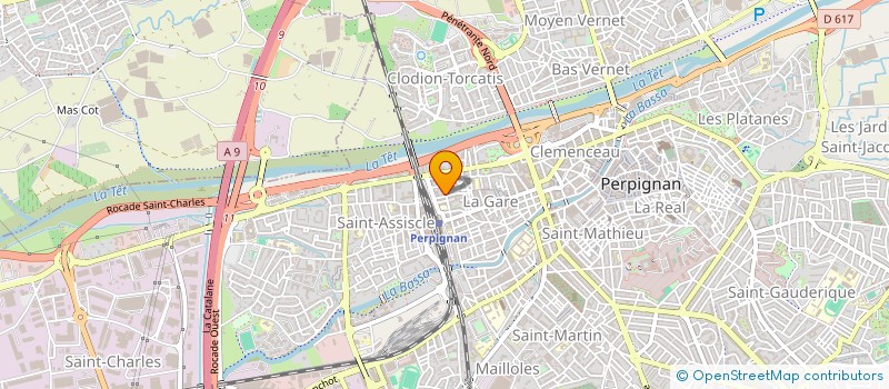 localisation de l'entreprise LA BOUDU D'AMA à PERPIGNAN