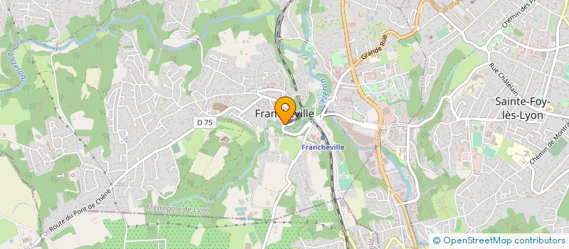 localisation de l'entreprise LA BOUEE STE BERNADETTE à FRANCHEVILLE