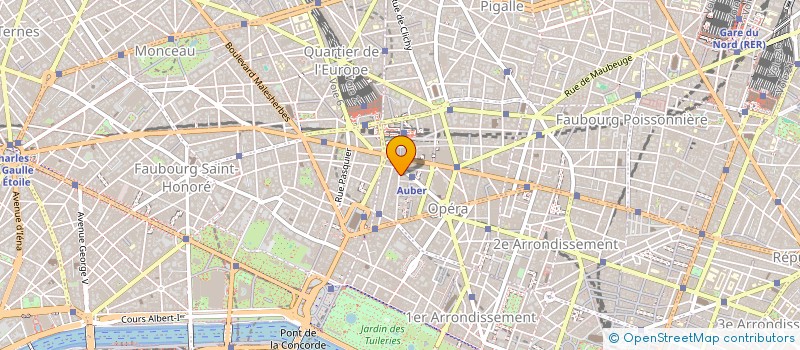 localisation de l'entreprise LA BOUFFARDE à PARIS