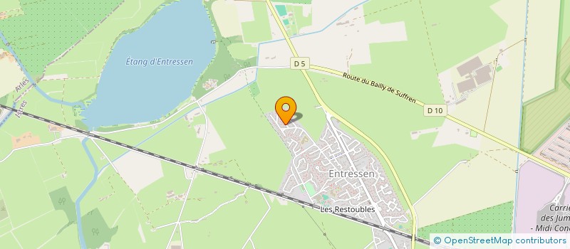 localisation de l'entreprise LA BOUGEOTTE à ISTRES