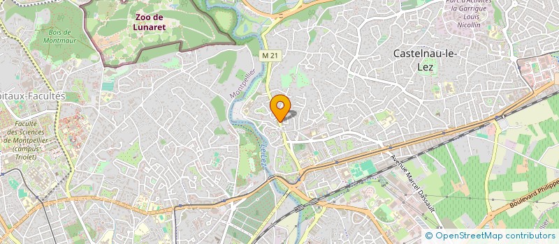 localisation de l'entreprise LA BOUGNETTE SARL à CASTELNAU-LE-LEZ