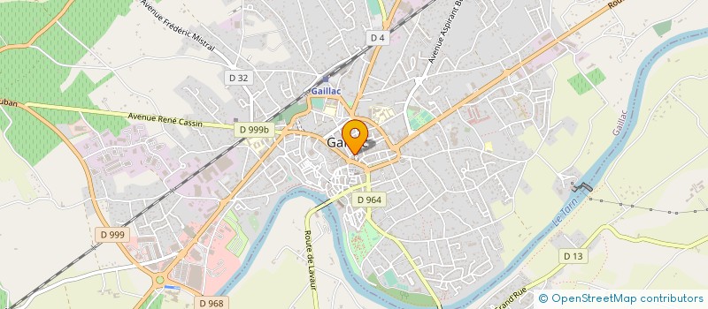 localisation de l'entreprise LA BOUILLASEB à GAILLAC
