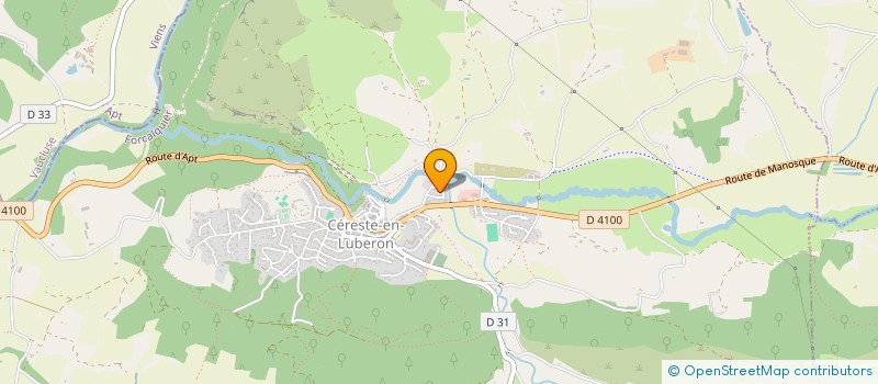 localisation de l'entreprise LA BOUISSE  CERESTE-EN-LUBERON