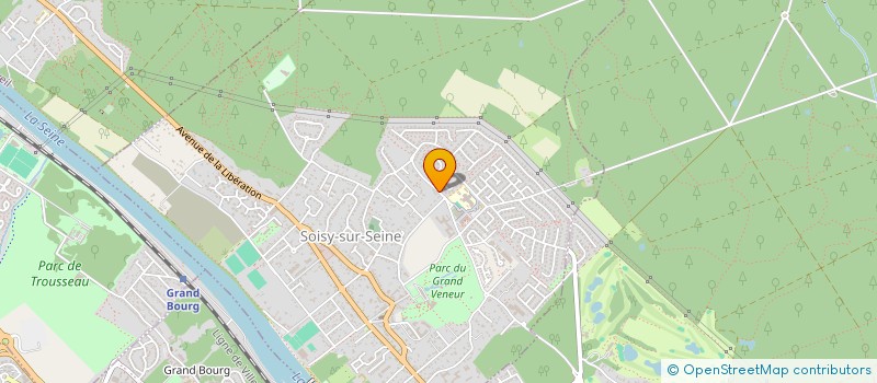 localisation de l'entreprise LA BOULANG' DE SOISY à SOISY-SUR-SEINE