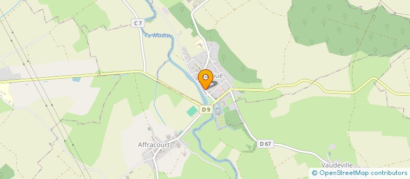 localisation de l'entreprise LA BOULANGE  HAROUE