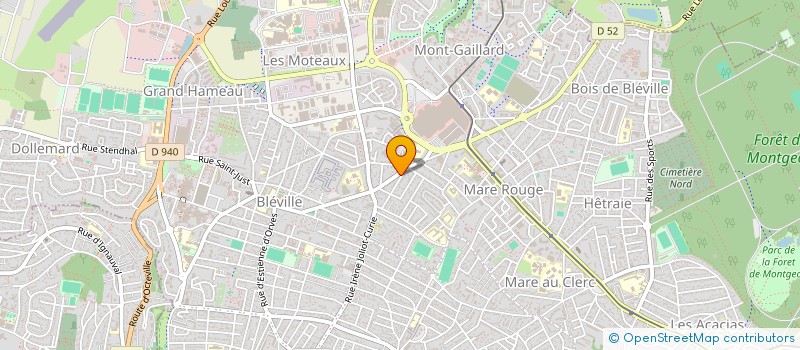 localisation de l'entreprise LA BOULANGE à LE HAVRE