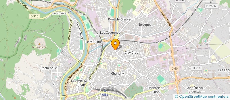 localisation de l'entreprise LA BOULANGE BY LADREYT  ALES