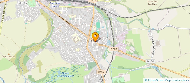 localisation de l'entreprise LA BOULANGE DE CEDRIC  JARNY