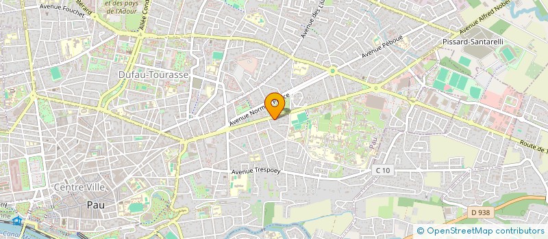 localisation de l'entreprise LA BOULANGE DE TOM à PAU