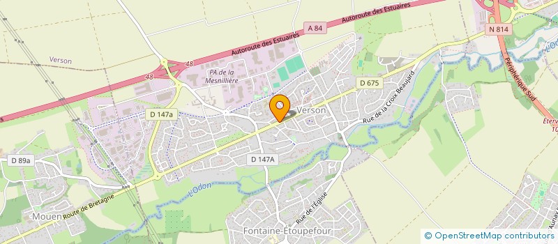 localisation de l'entreprise LA BOULANGERE VERSONNAISE à VERSON