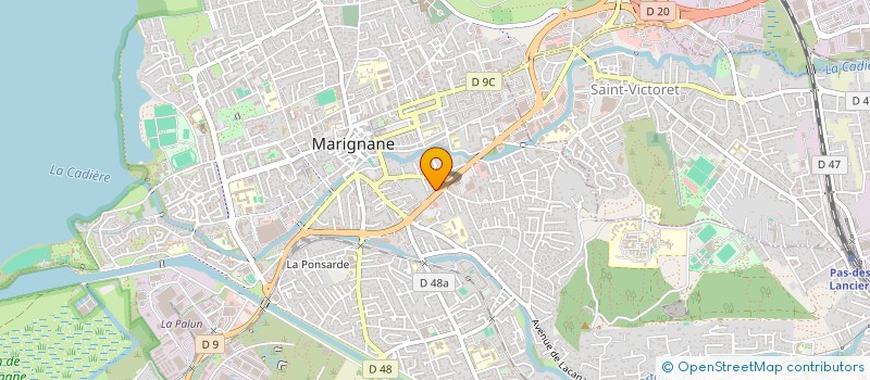 localisation de l'entreprise LA BOULANGERIE D AUTREFOIS  MARIGNANE