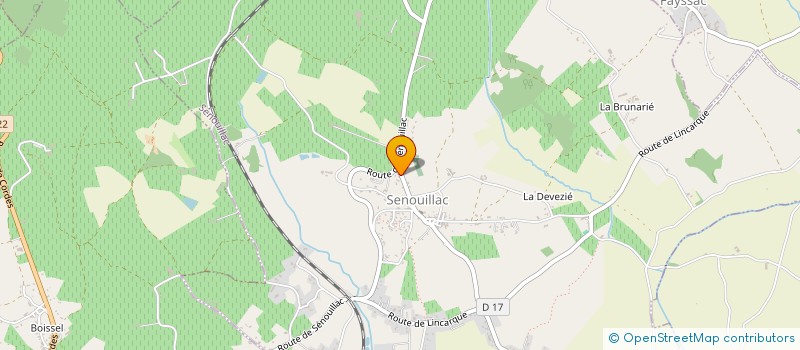 localisation de l'entreprise LA BOULANGERIE DE LOONA  SENOUILLAC