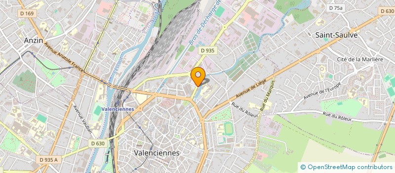 localisation de l'entreprise LA BOULANGERIE DES TERTIALES à VALENCIENNES