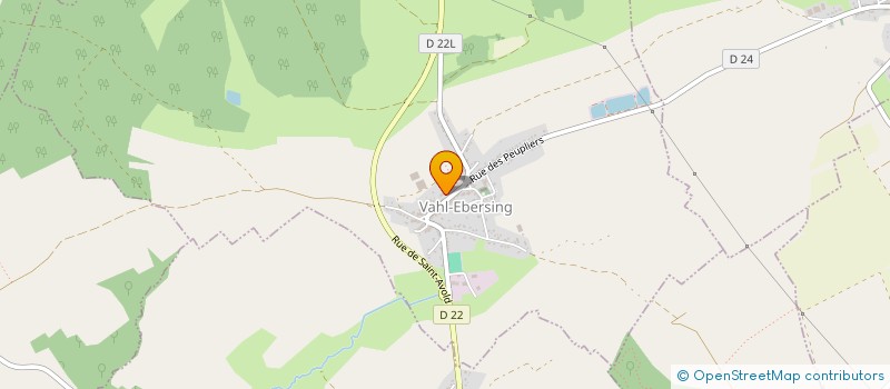 localisation de l'entreprise LA BOULANGERIE DES VILLAGEOIS  DIFFEMBACH-LES-HELLIMER