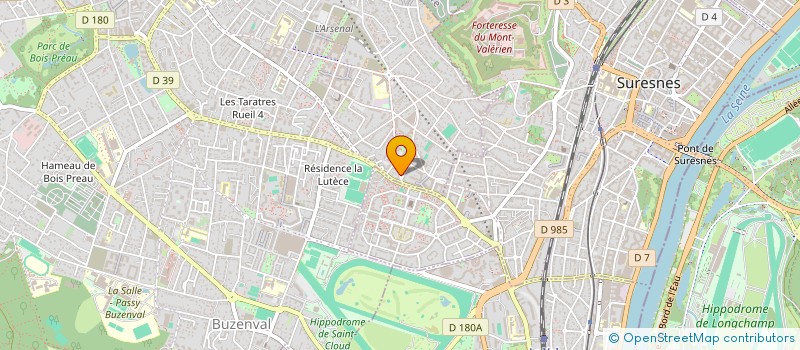 localisation de l'entreprise LA BOULANGERIE DU BON PAIN à RUEIL-MALMAISON