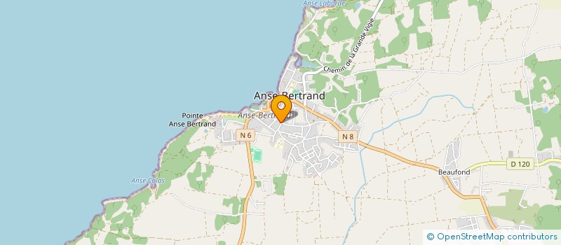 localisation de l'entreprise LA BOULANGERIE DU NORD à ANSE-BERTRAND