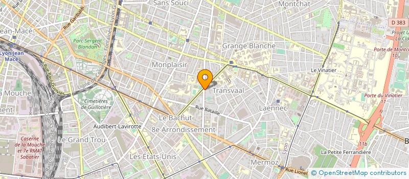 localisation de l'entreprise LA BOULANGERIE DU VILLAGE à CHAUFFAILLES