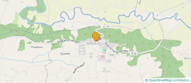 localisation de l'entreprise LA BOULANGERIE FRANCAISE  MONTAUT