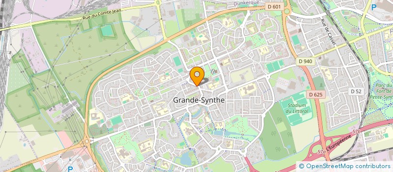localisation de l'entreprise LA BOULANGERIE LE SYNTHOIS  GRANDE-SYNTHE