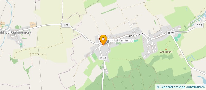 localisation de l'entreprise LA BOULANGERIE MOELLER  HOLACOURT