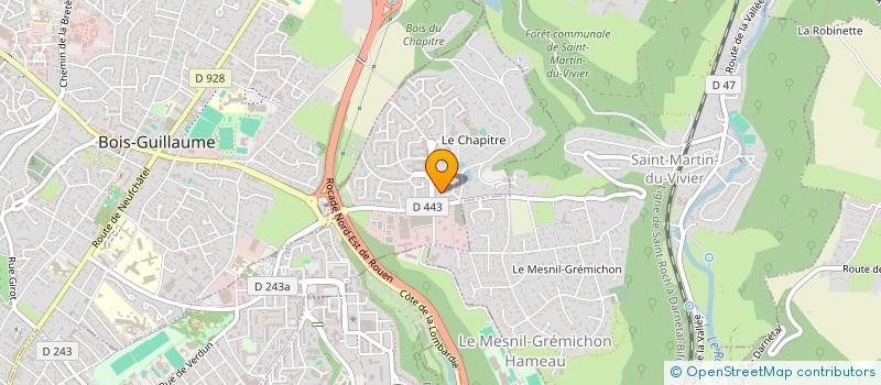 localisation de l'entreprise LA BOULDAM  BIHOREL