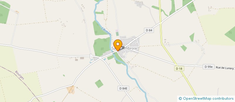 localisation de l'entreprise LA BOULE AMBROISIENNE  SAINT-AMBROIX