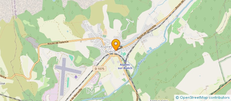 localisation de l'entreprise LA BOULE ASPRIENNE  ASPRES-SUR-BUECH