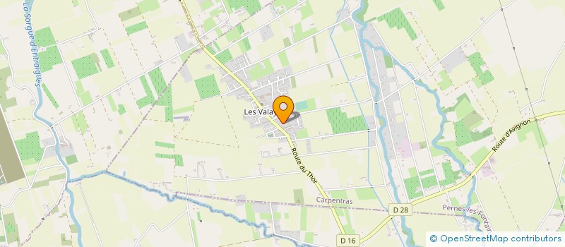 localisation de l'entreprise LA BOULE ATOMIC à PERNES-LES-FONTAINES