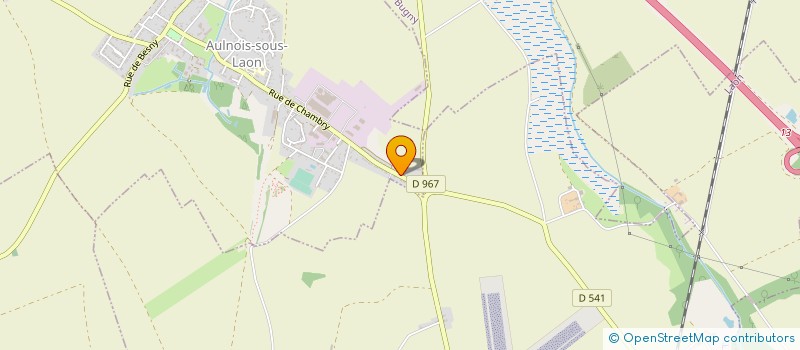localisation de l'entreprise LA BOULE AULNOISIENNE à AULNOIS-SOUS-LAON