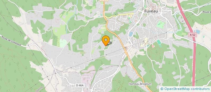 localisation de l'entreprise LA BOULE BARQUAISE - FUVEAU  FUVEAU