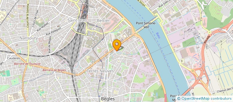 localisation de l'entreprise LA BOULE BEGLAISE à BEGLES