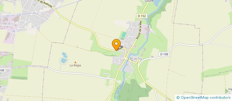 localisation de l'entreprise LA BOULE BRACHETAISE  BRACHY