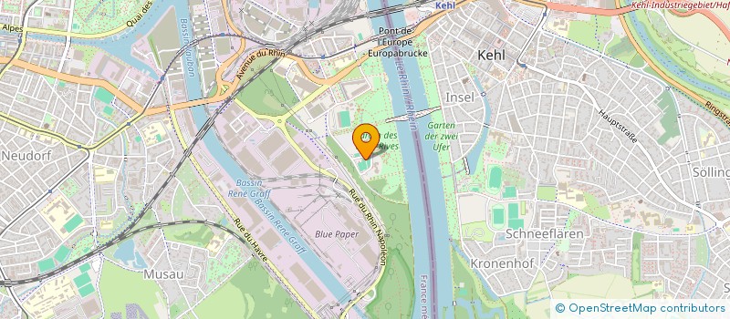 localisation de l'entreprise LA BOULE CASSEE à STRASBOURG