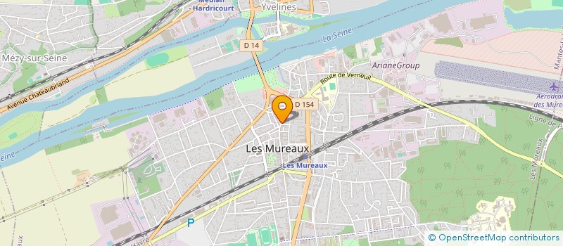 localisation de l'entreprise LA BOULE D'OR à LES MUREAUX