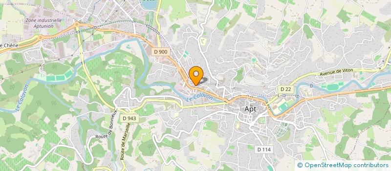 localisation de l'entreprise LA BOULE DE LA GARE D'APT  APT