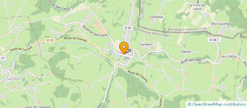 localisation de l'entreprise LA BOULE DES TILLEULS  MARS