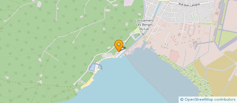 localisation de l'entreprise LA BOULE DU LAC à LA TESTE-DE-BUCH