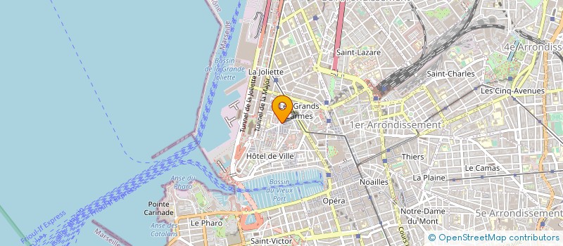 localisation de l'entreprise LA BOULE DU PANIER à MARSEILLE