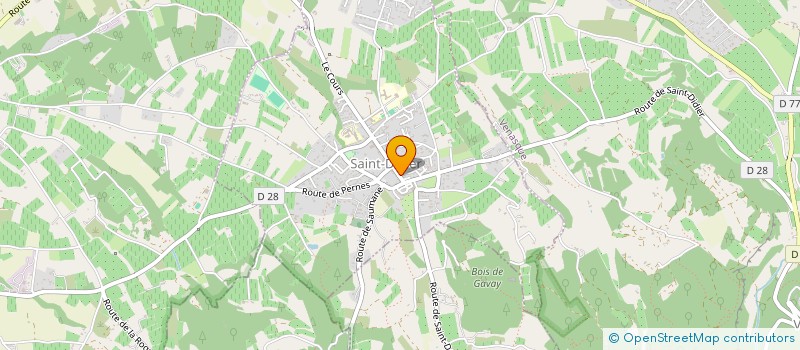 localisation de l'entreprise LA BOULE DU SIECLE  SAINT-DIDIER