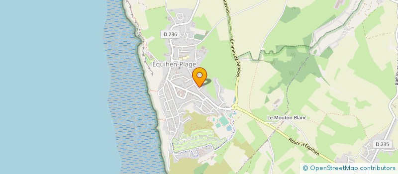 localisation de l'entreprise LA BOULE EQUIHENNOISE à EQUIHEN-PLAGE