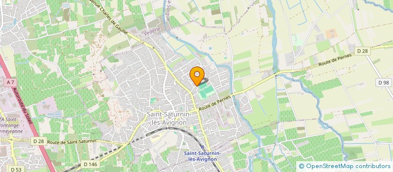 localisation de l'entreprise LA BOULE FADEE  SAINT-SATURNIN-LES-AVIGNON