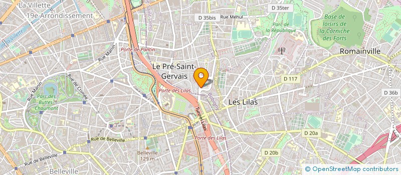 localisation de l'entreprise LA BOULE GERVAISIENNE à LE PRE-SAINT-GERVAIS