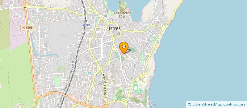 localisation de l'entreprise LA BOULE HUMIDE à ISTRES