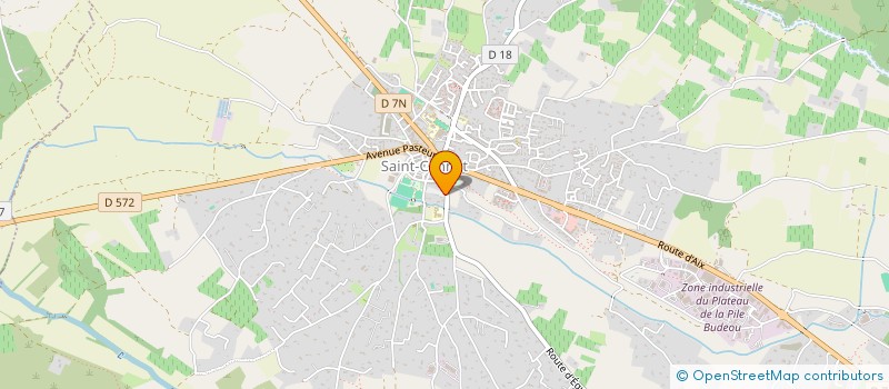 localisation de l'entreprise LA BOULE JOYEUSE ET MODERNE  SAINT-CANNAT