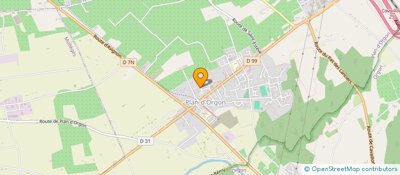 localisation de l'entreprise LA BOULE PLANAISE à PLAN D'ORGON